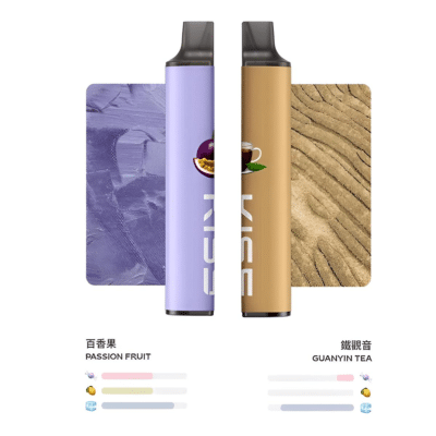 kiss一次性電子煙百香果,鐵觀音